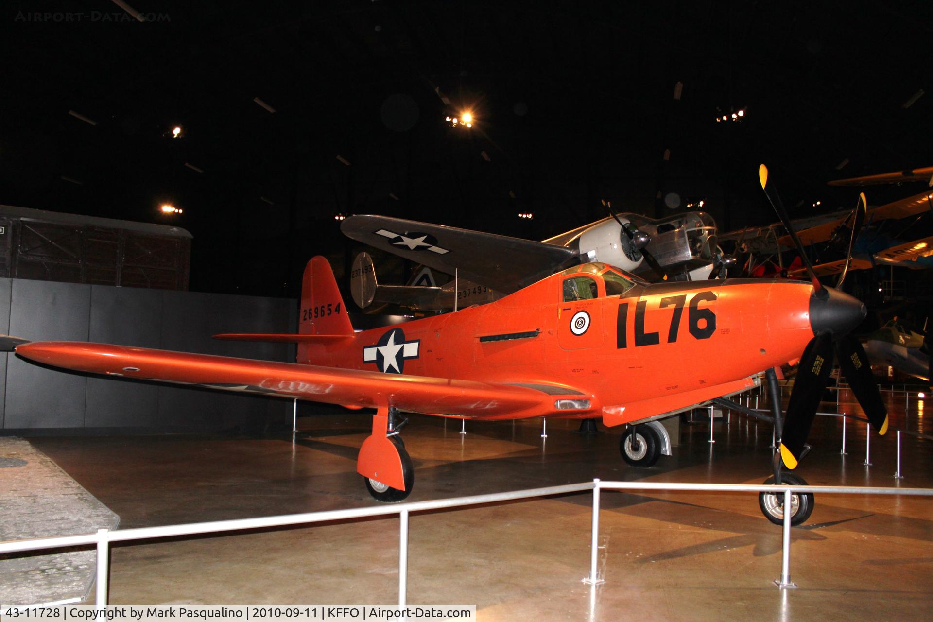 43-11728, 1945 Bell P-63E-1-BE Kingcobra C/N 33-16, Bell P-63E