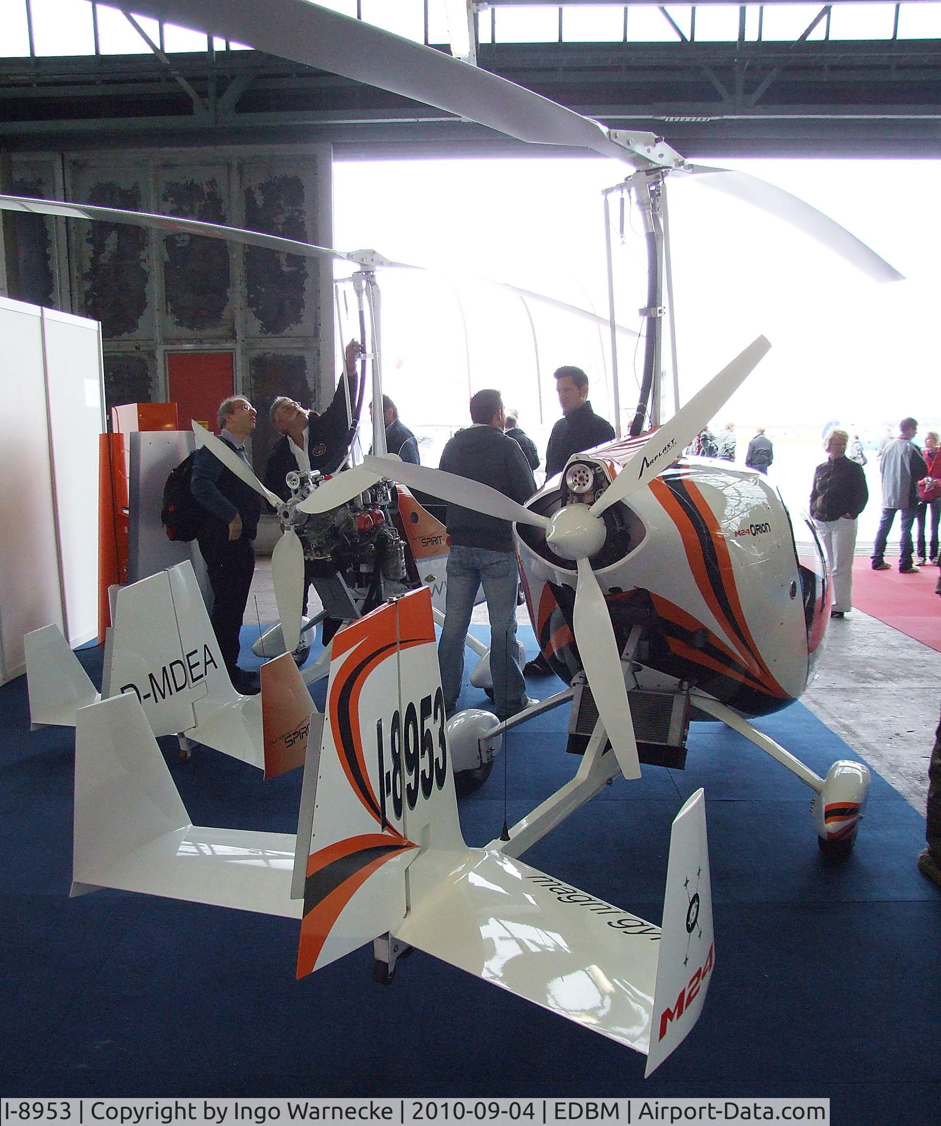 I-8953, 2008 Magni Gyro M-24 Orion C/N 24-08-4824, Magny M-24 Orion at the 2010 Air Magdeburg