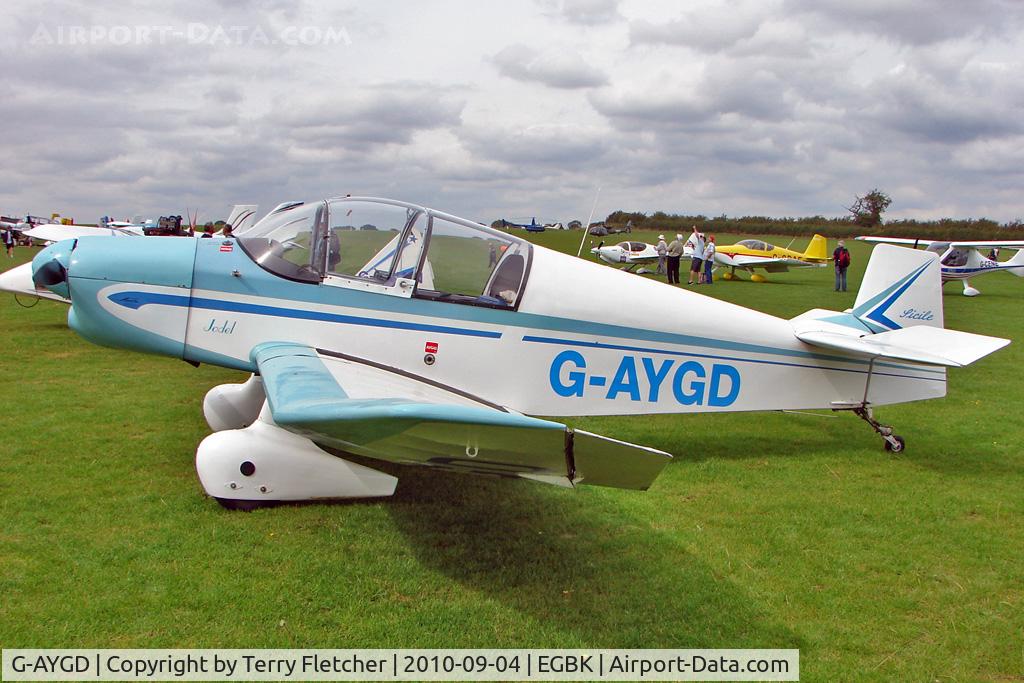 G-AYGD, 1963 CEA Jodel DR1050 Sicile C/N 515, 1963 Centre Est Aeronautique JODEL DR1051 (MODIFIED), c/n: 515 at 2010 LAA National Rally