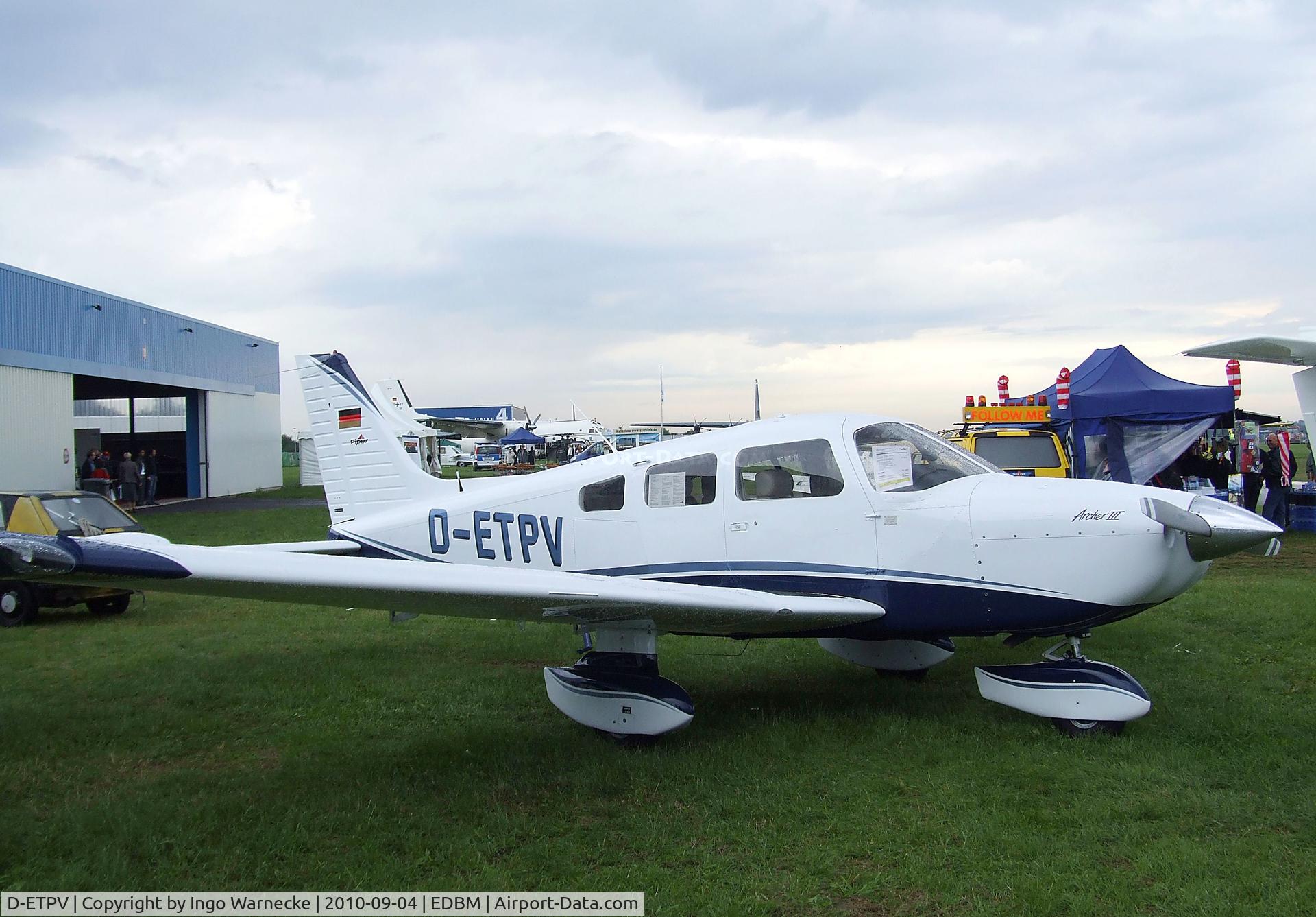 D-ETPV, 2010 Piper PA-28-181 Archer III C/N 2843681, Piper PA-28-181 Archer III at the 2010 Air Magdeburg