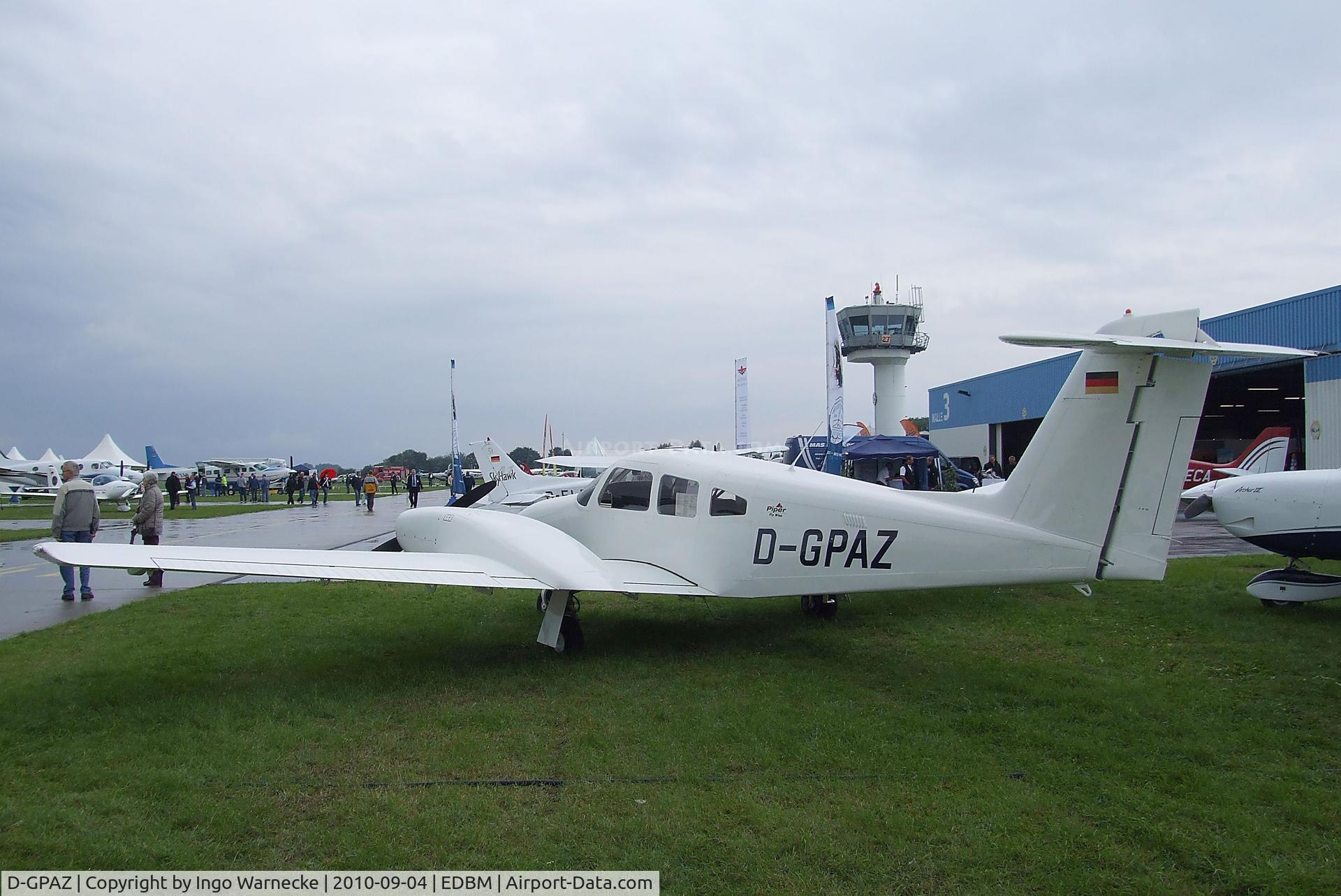 D-GPAZ, 2009 Piper PA-44-180 Seminole C/N 44-96273, Piper PA-44-180 Seminole at the 2010 Air Magdeburg