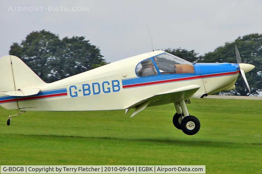 G-BDGB, 1977 Gardan Minicab (JB01 Standard) C/N PFA 1819, 1977 Burden Dg MINICAB (JB01 STANDARD), c/n: PFA 1819 at 2010 LAA National Rally