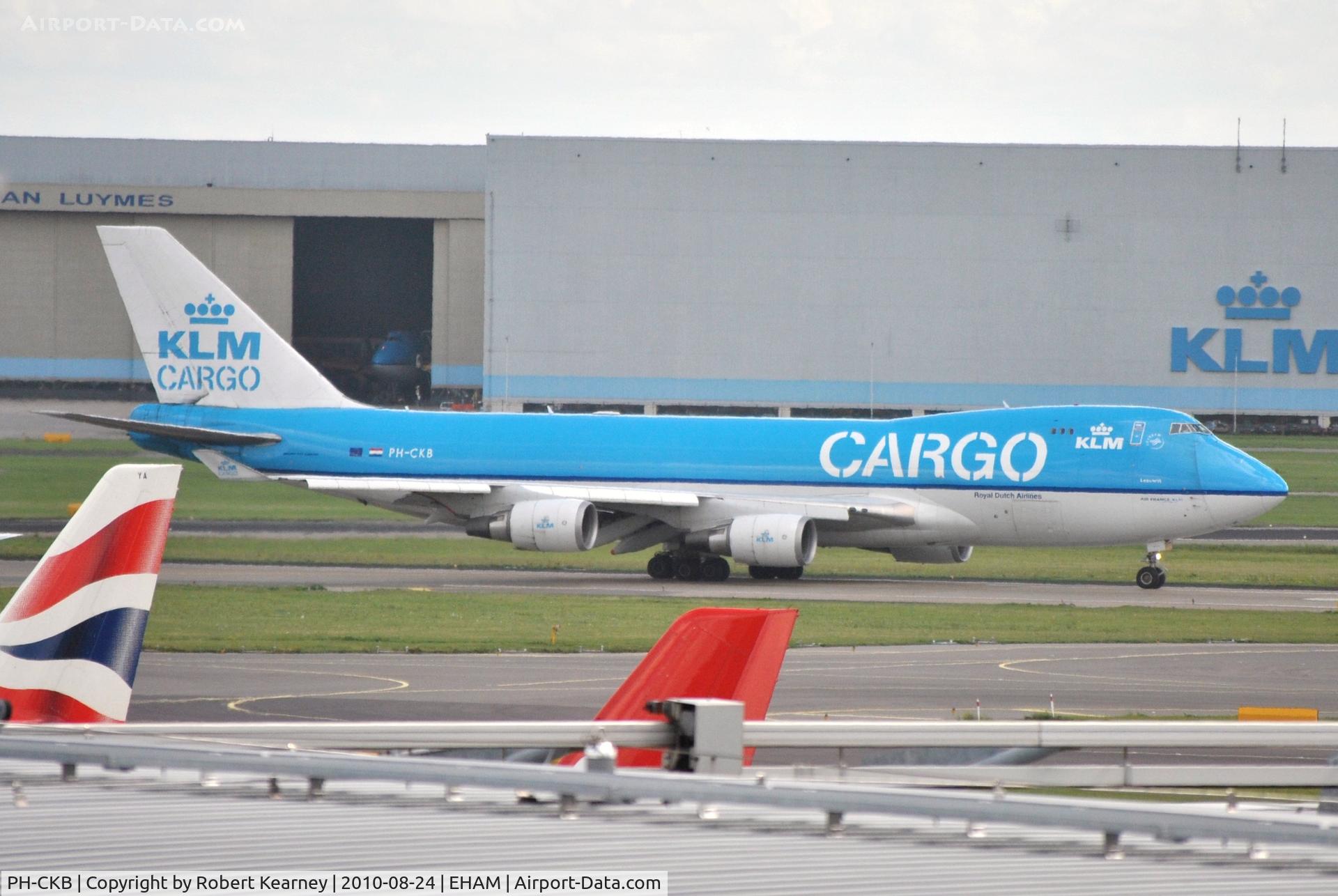 PH-CKB, 2003 Boeing 747-406F/ER/SCD C/N 33695, KLM Cargo waiting for departure clearance