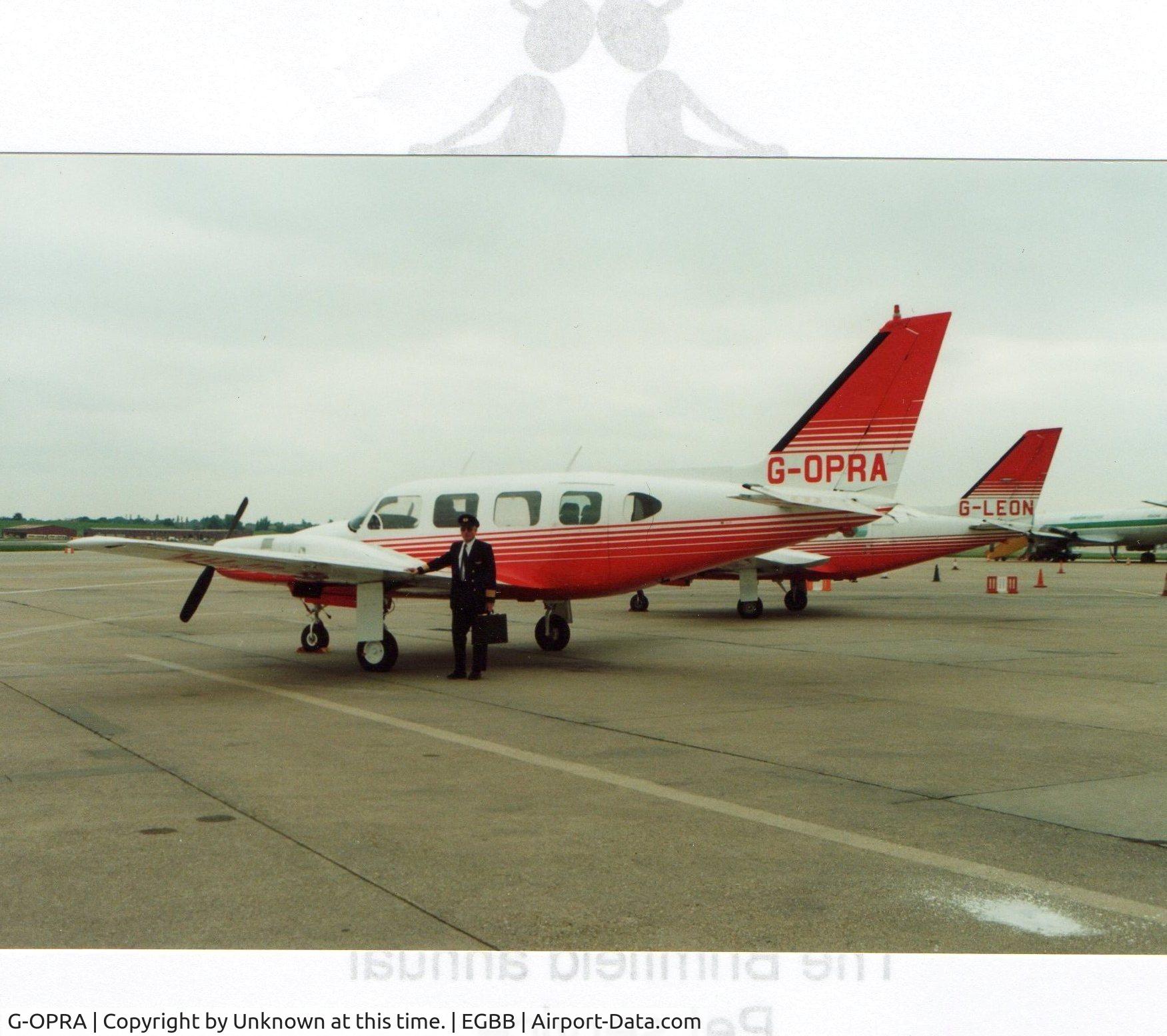 G-OPRA, 1967 Piper PA-31 Navajo C/N 31-109, Operated by Prospair Air Charter, 1990-1992