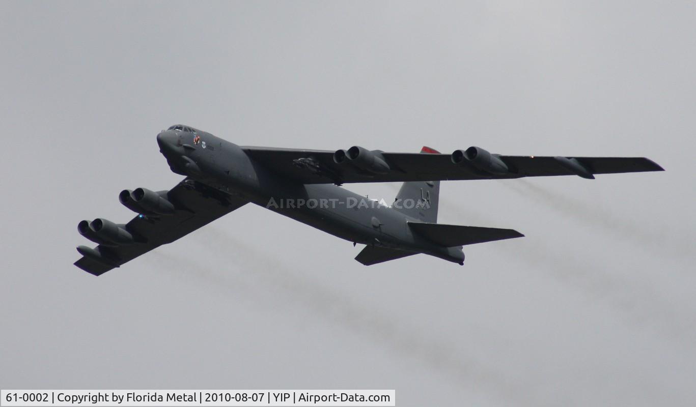 61-0002, 1961 Boeing B-52H Stratofortress C/N 464429, B-52H