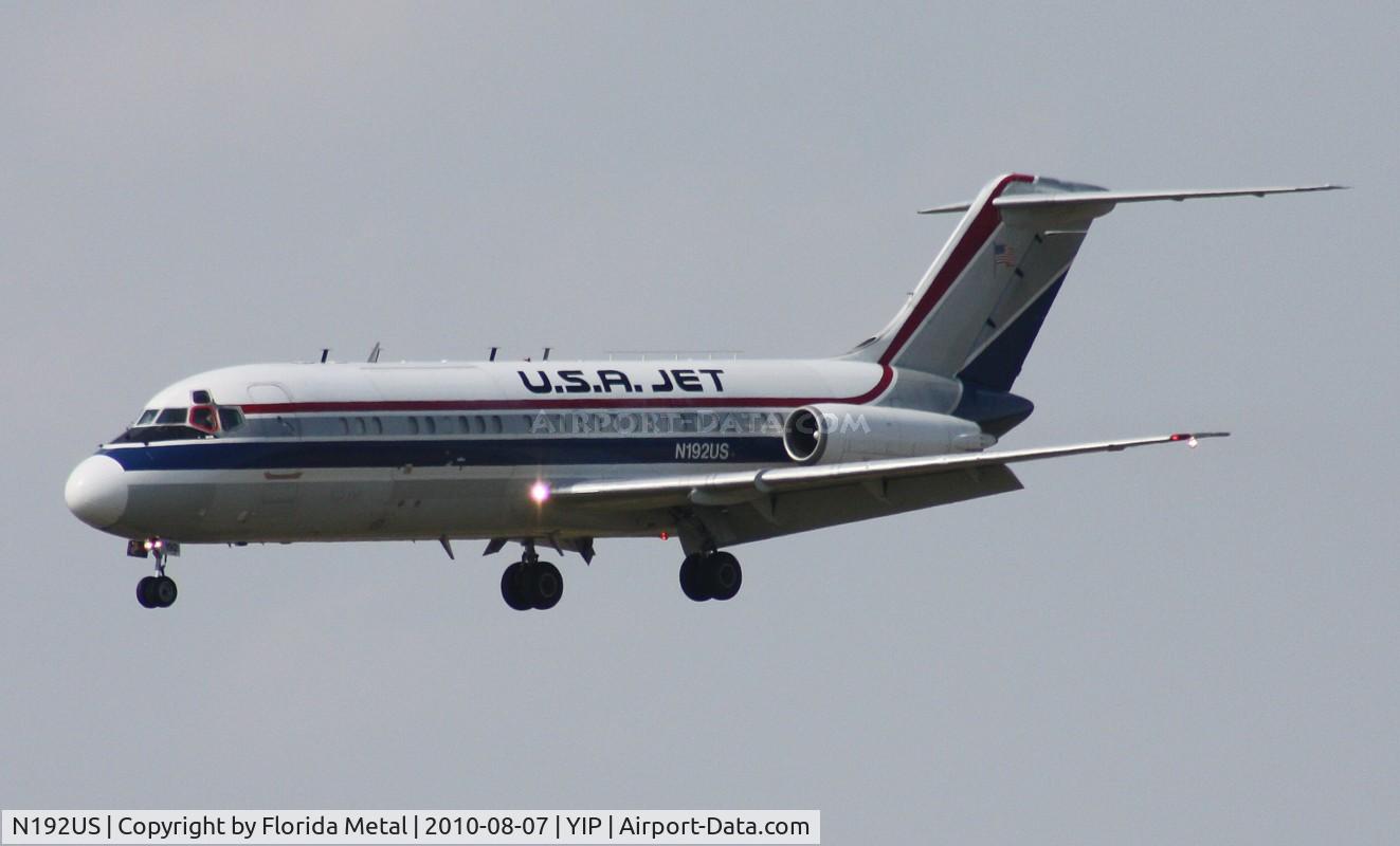 N192US, 1967 Douglas DC-9-15F C/N 47156, USA Jet