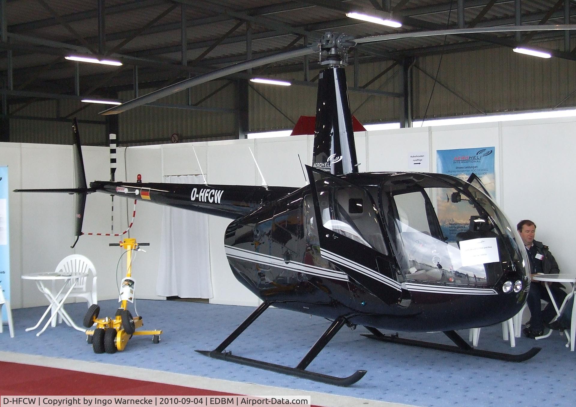 D-HFCW, Robinson R44 II C/N 12829, Robinson R44 Raven II at the 2010 Air Magdeburg