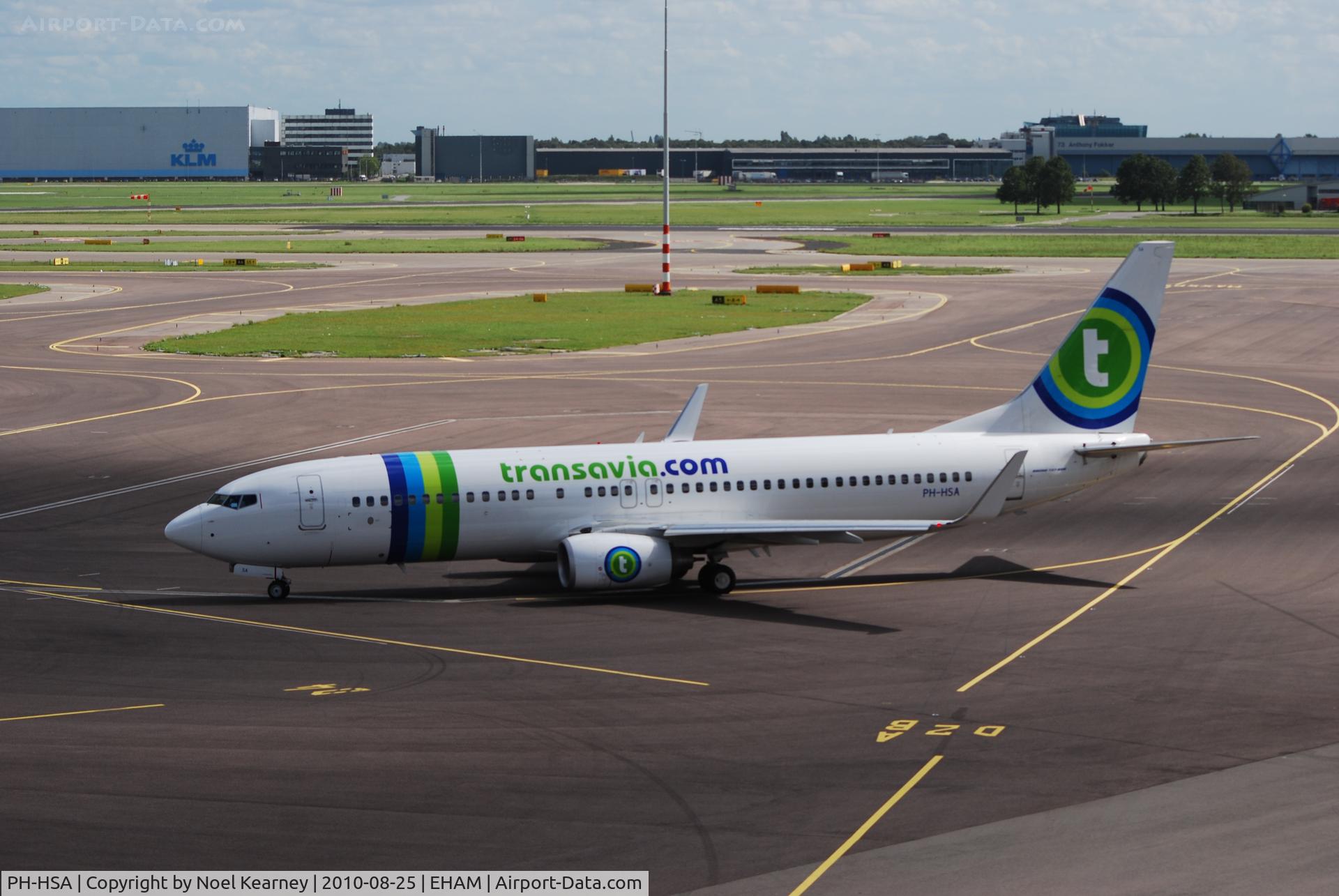 PH-HSA, 2009 Boeing 737-8K2 C/N 34171, TRANSAVIA