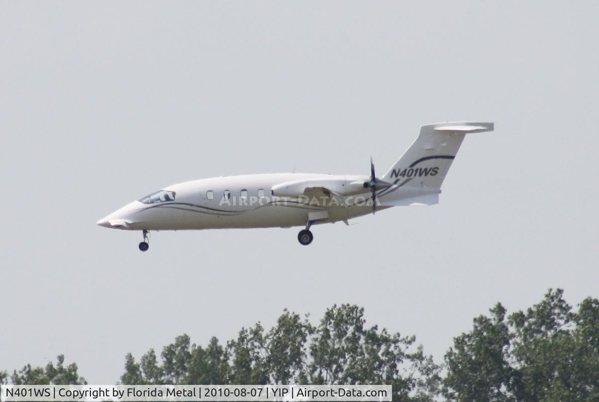 N401WS, 2002 Piaggio P-180 Avanti C/N 1057, P180
