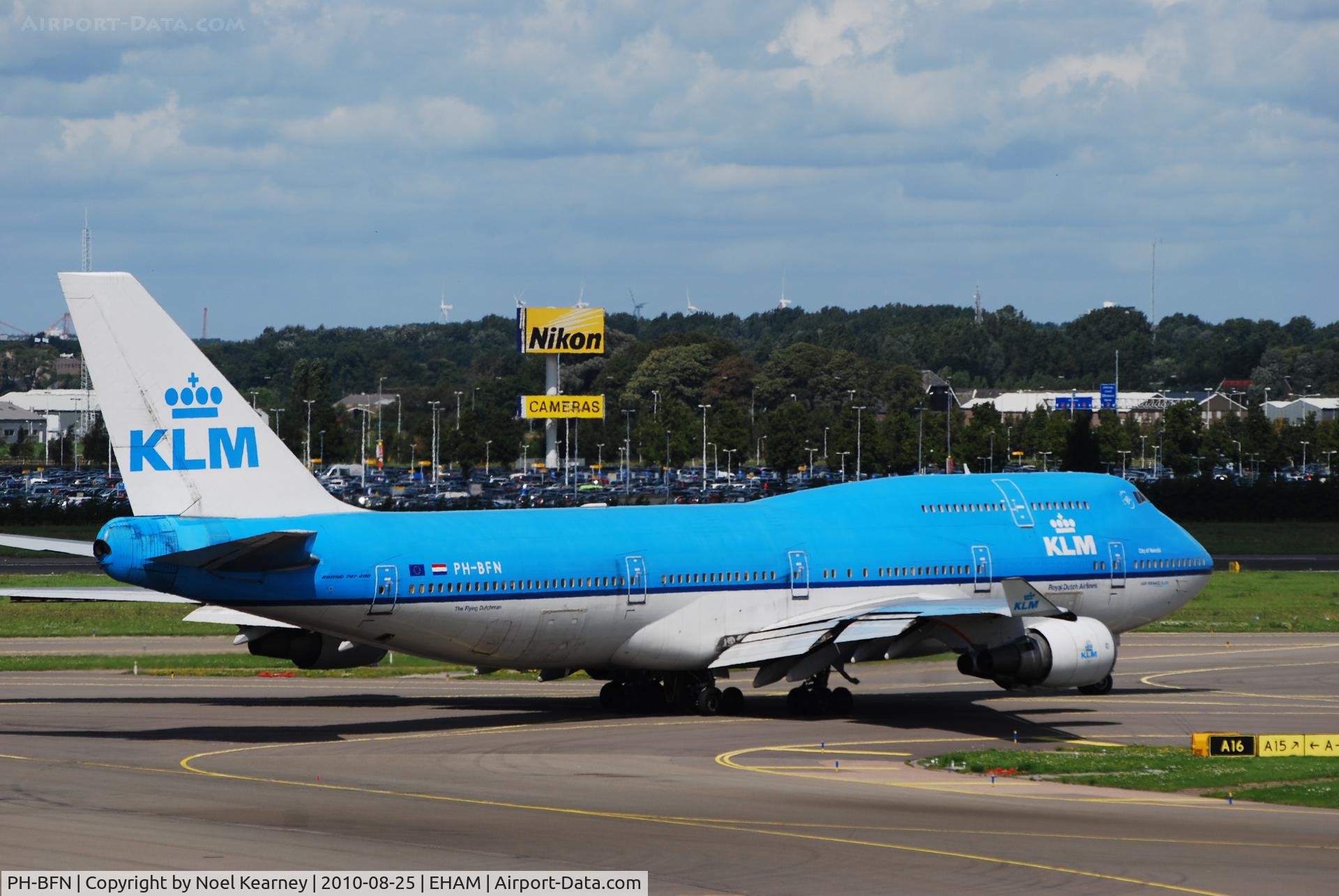 PH-BFN, 1993 Boeing 747-406BC C/N 26372, K.L.M. - ROYAL DUTCH AIRLINES