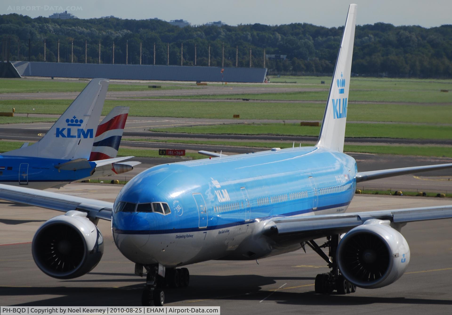 PH-BQD, 2003 Boeing 777-206/ER C/N 33713, K.L.M. - ROYAL DUTCH AIRLINES