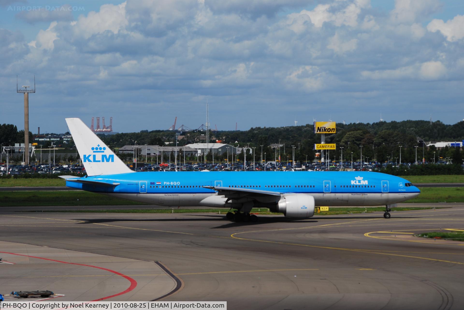 PH-BQO, 2007 Boeing 777-206/ER C/N 35295, K.L.M. - ROYAL DUTCH AIRLINES