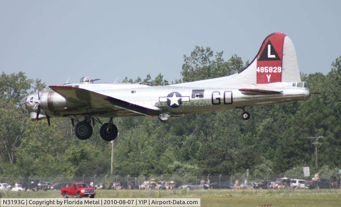 N3193G, 1944 Boeing B-17G Flying Fortress C/N 77255, Yankee Lady