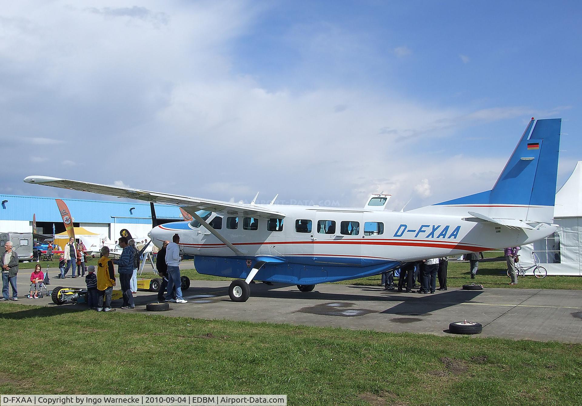 D-FXAA, 2008 Cessna 208B Grand Caravan C/N 208B2069, Cessna 208B Grand Caravan at the 2010 Air Magdeburg