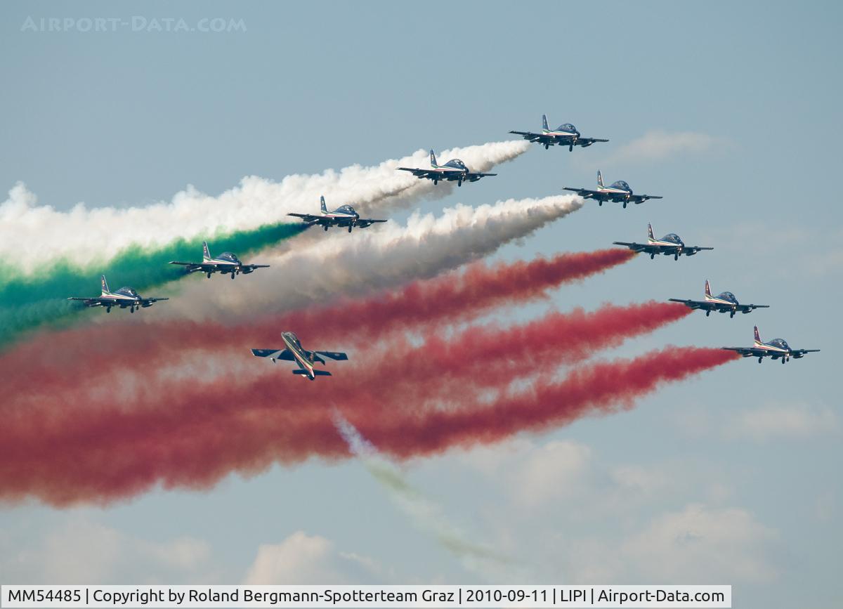 MM54485, Aermacchi MB-339PAN C/N 6682/077/AD014, Aermacchi MB339