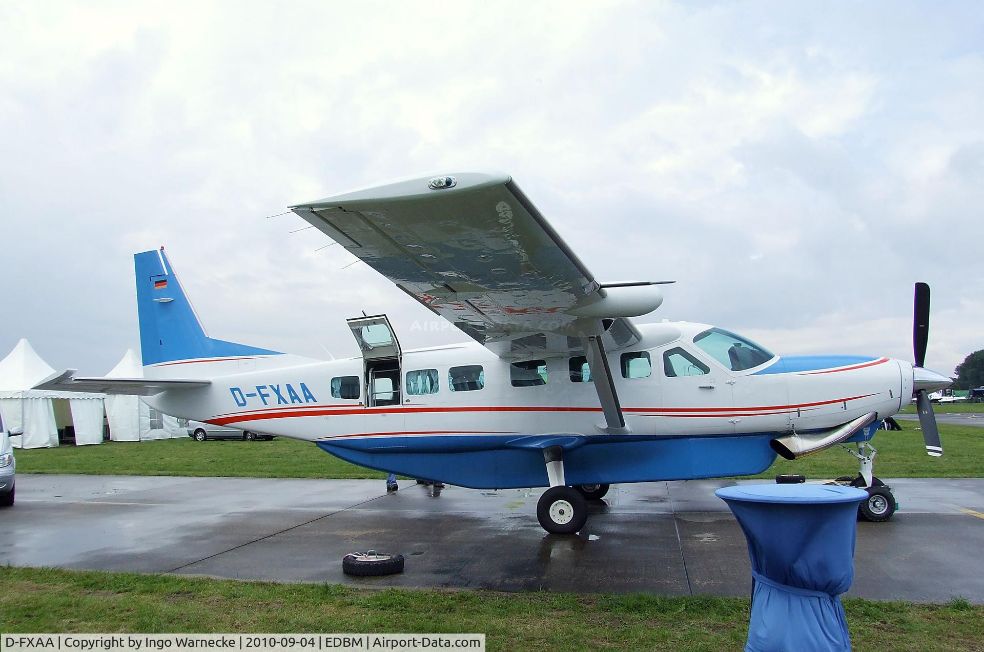 D-FXAA, 2008 Cessna 208B Grand Caravan C/N 208B2069, Cessna 208B Grand Caravan at the 2010 Air Magdeburg