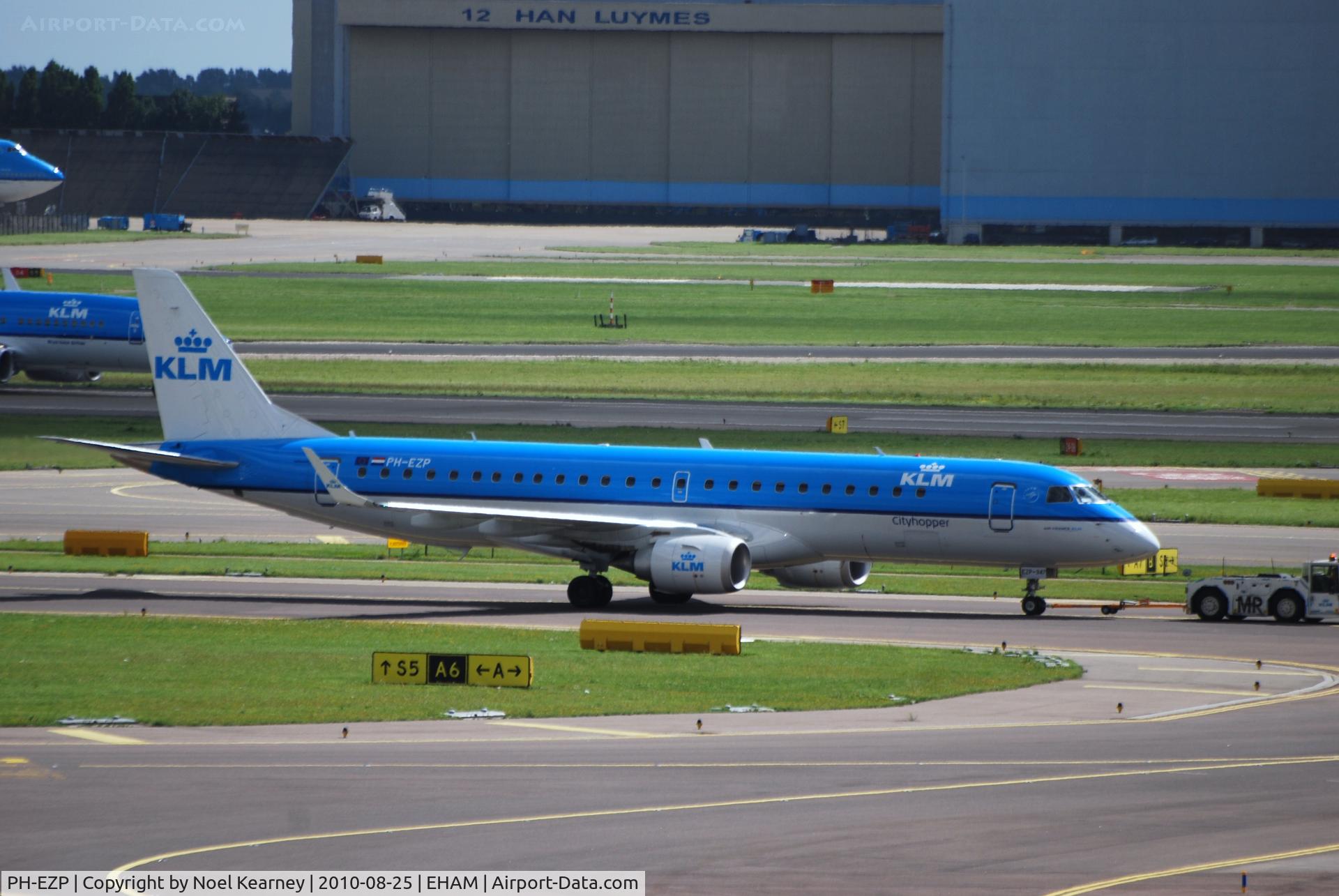 PH-EZP, 2010 Embraer 190LR (ERJ-190-100LR) C/N 19000347, K.L.M. - CITYHOPPER (KLC)