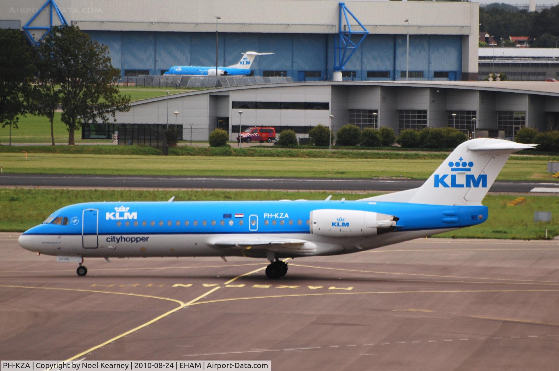 PH-KZA, 1996 Fokker 70 (F-28-070) C/N 11567, K.L.M. - CITYHOPPER (KLC)