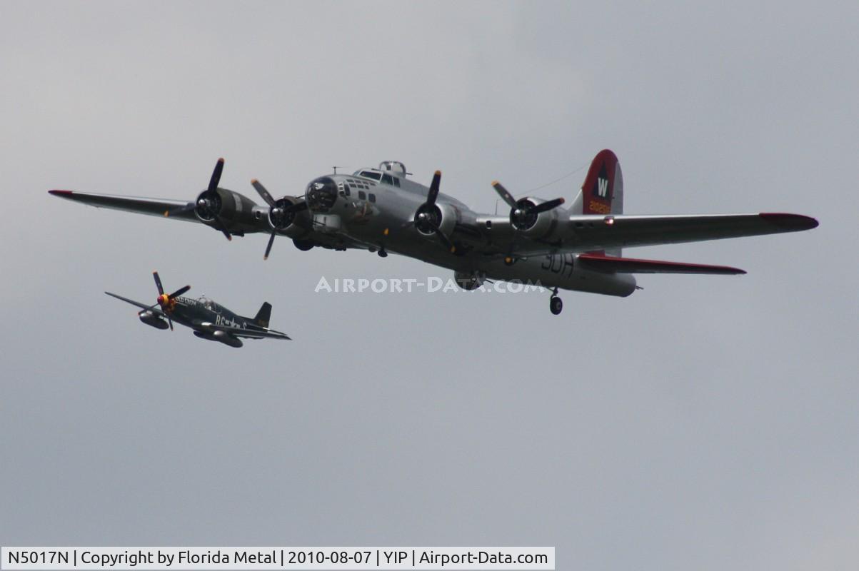 N5017N, 1944 Lockheed/Vega (Boeing) B-17G-105-VE Flying Fortress C/N 8649, Aluminum Overcast