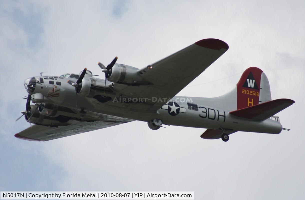 N5017N, 1944 Lockheed/Vega (Boeing) B-17G-105-VE Flying Fortress C/N 8649, Aluminum Overcast