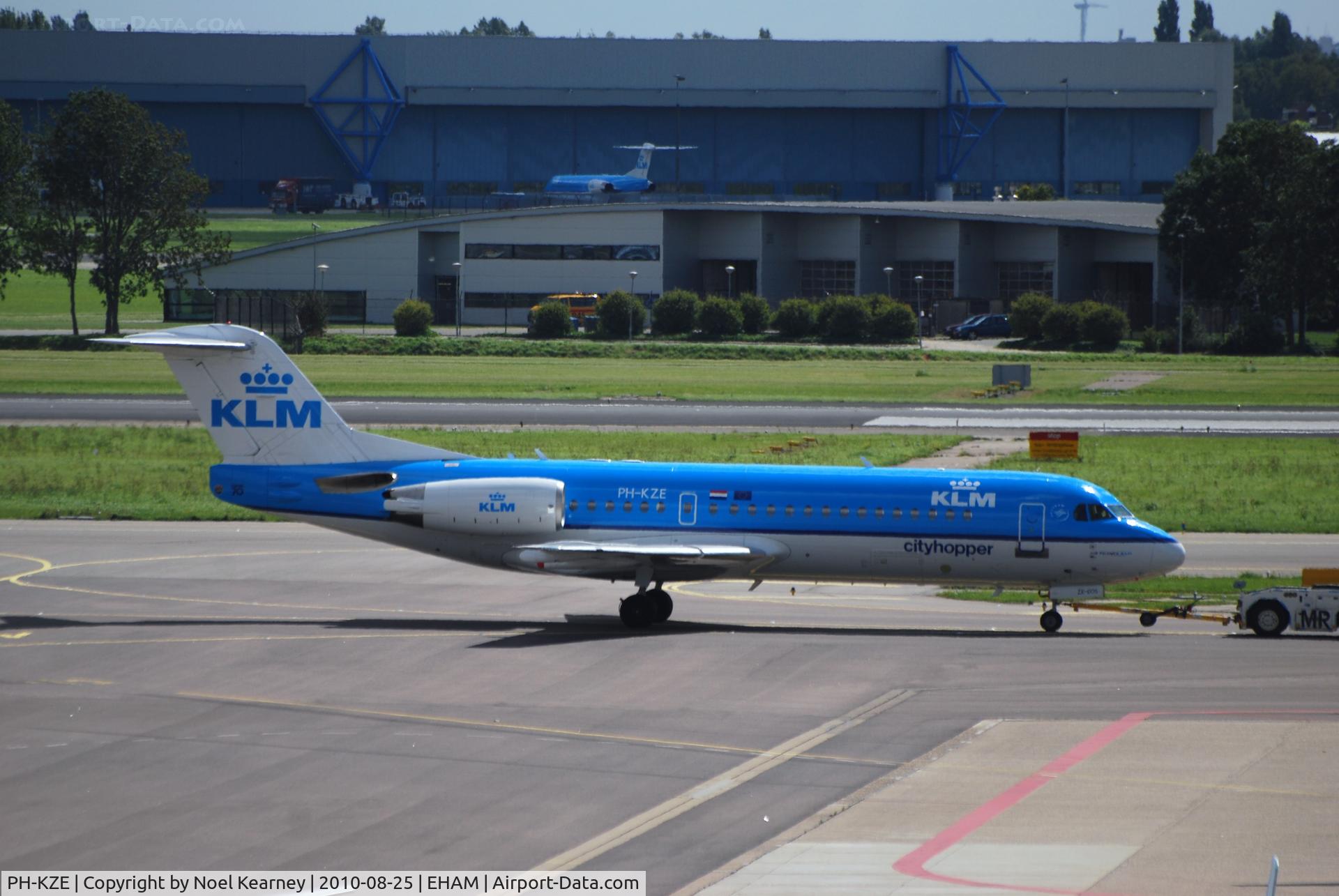 PH-KZE, 1996 Fokker 70 (F-28-0070) C/N 11576, K.L.M. - CITYHOPPER (KLC)
