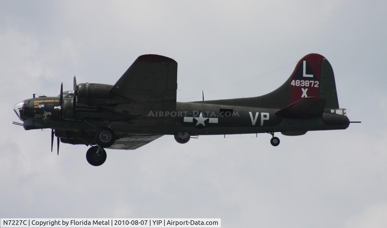 N7227C, 1944 Boeing B-17G Fortress C/N 32513, Texas Raiders