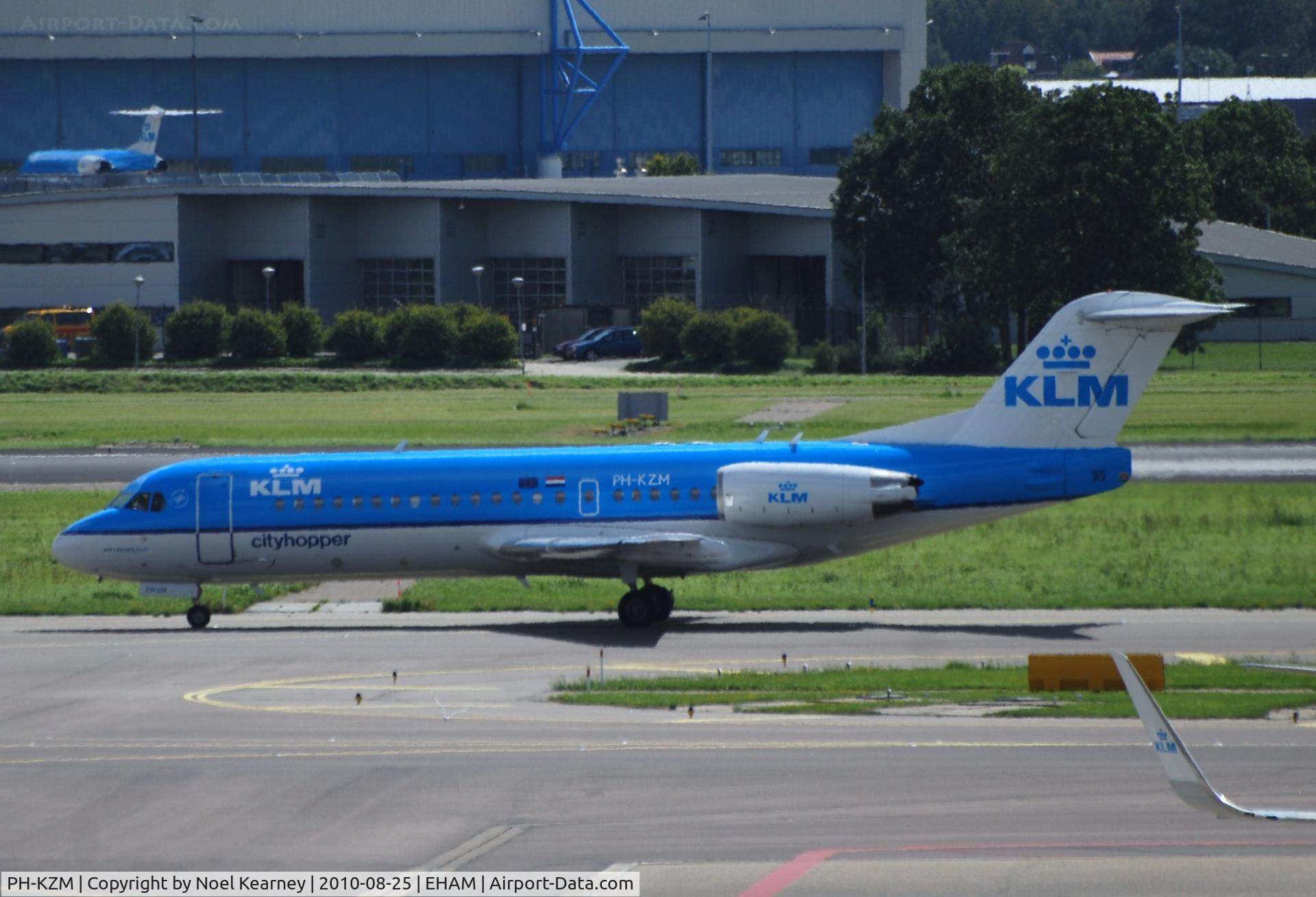 PH-KZM, 1995 Fokker 70 (F-28-0070) C/N 11561, K.L.M. - CITYHOPPER (KLC)