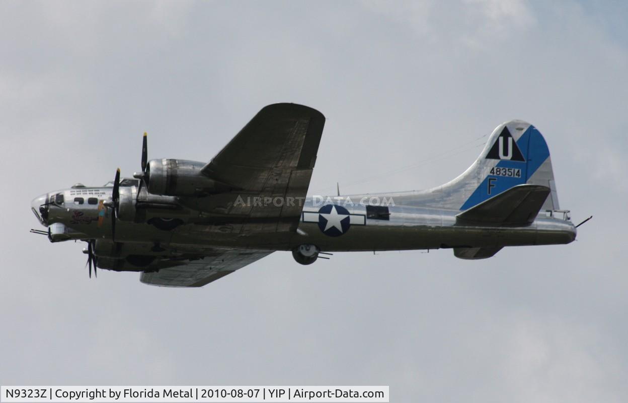 N9323Z, 1944 Boeing B-17G-85-DL Flying Fortress C/N 32155, Sentimental Journey