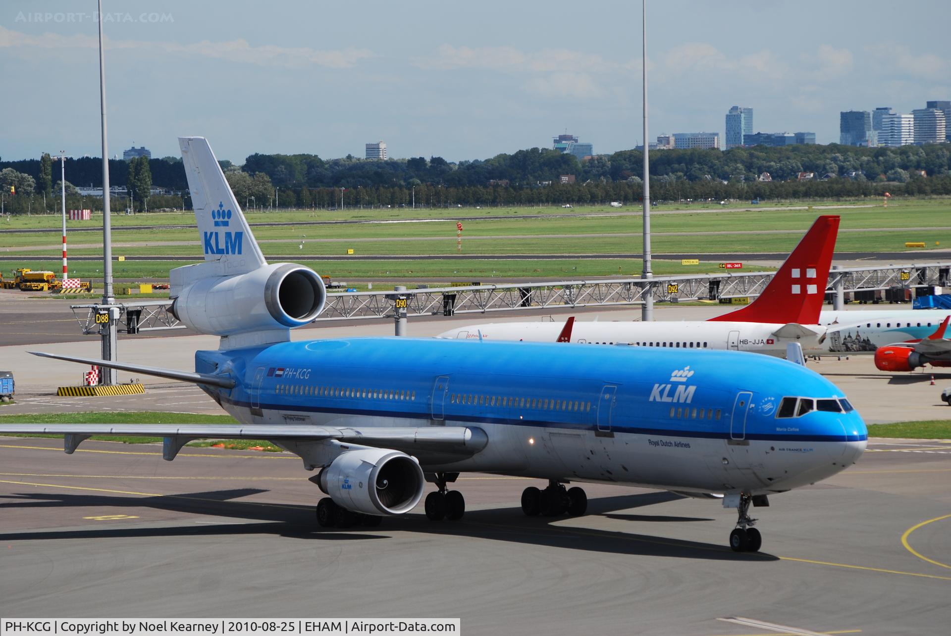 PH-KCG, 1995 McDonnell Douglas MD-11 C/N 48561, K.L.M. - ROYAL DUTCH AIRLINES