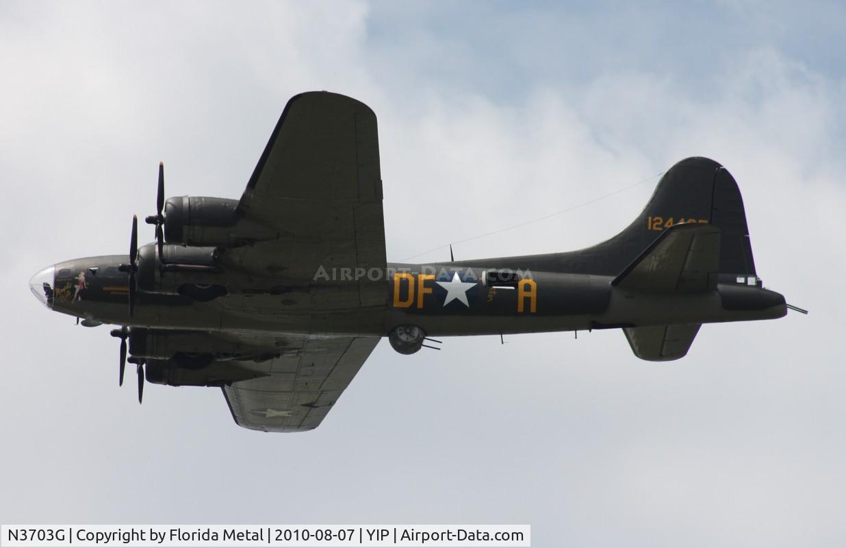 N3703G, 1945 Boeing B-17G Flying Fortress C/N 44-83546-A, Memphis Belle