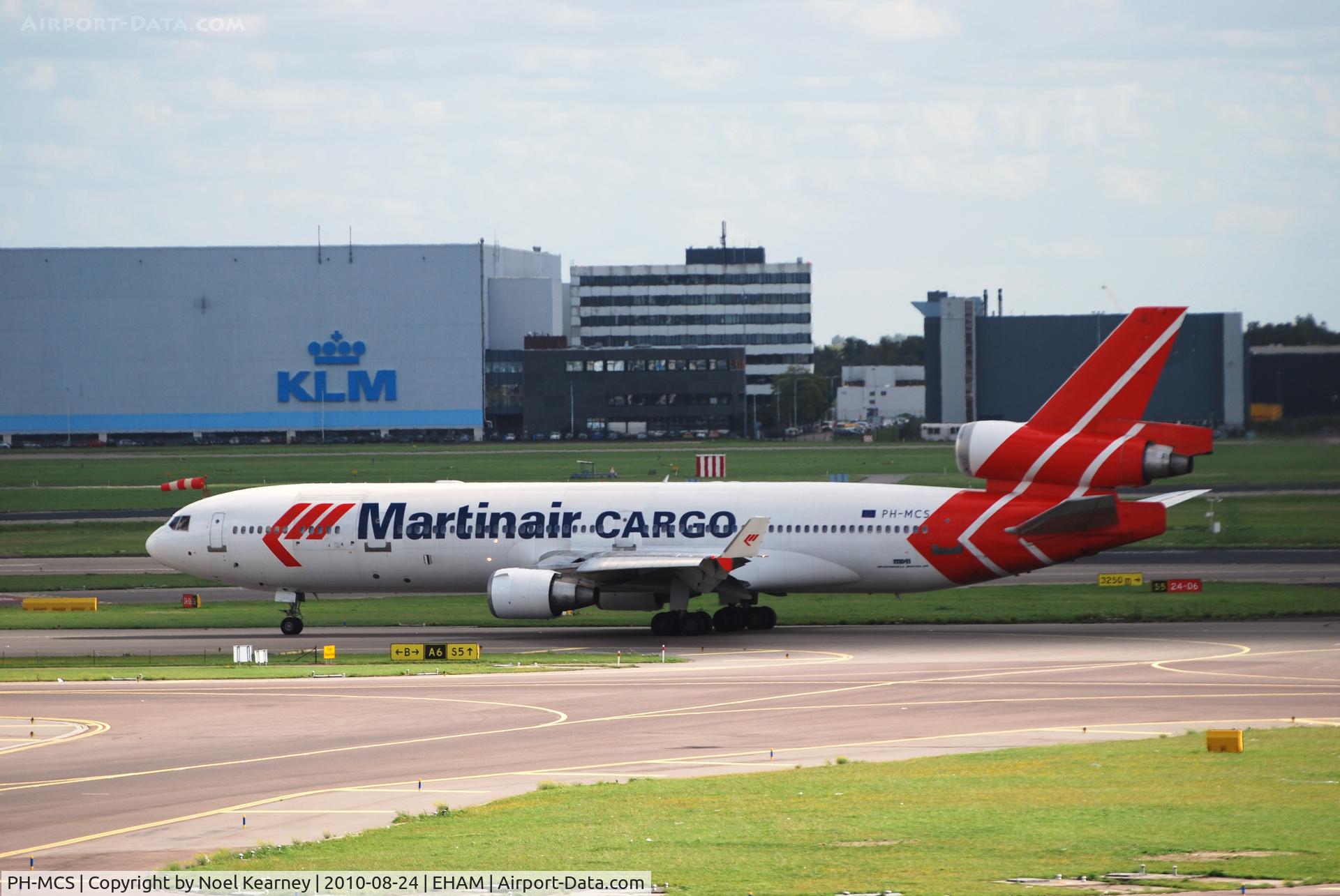 PH-MCS, 1995 McDonnell Douglas MD-11F C/N 48618, MARTINAIR