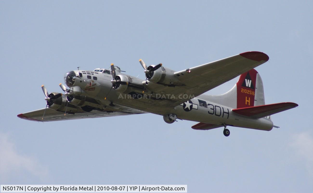 N5017N, 1944 Lockheed/Vega (Boeing) B-17G-105-VE Flying Fortress C/N 8649, Aluminum Overcast