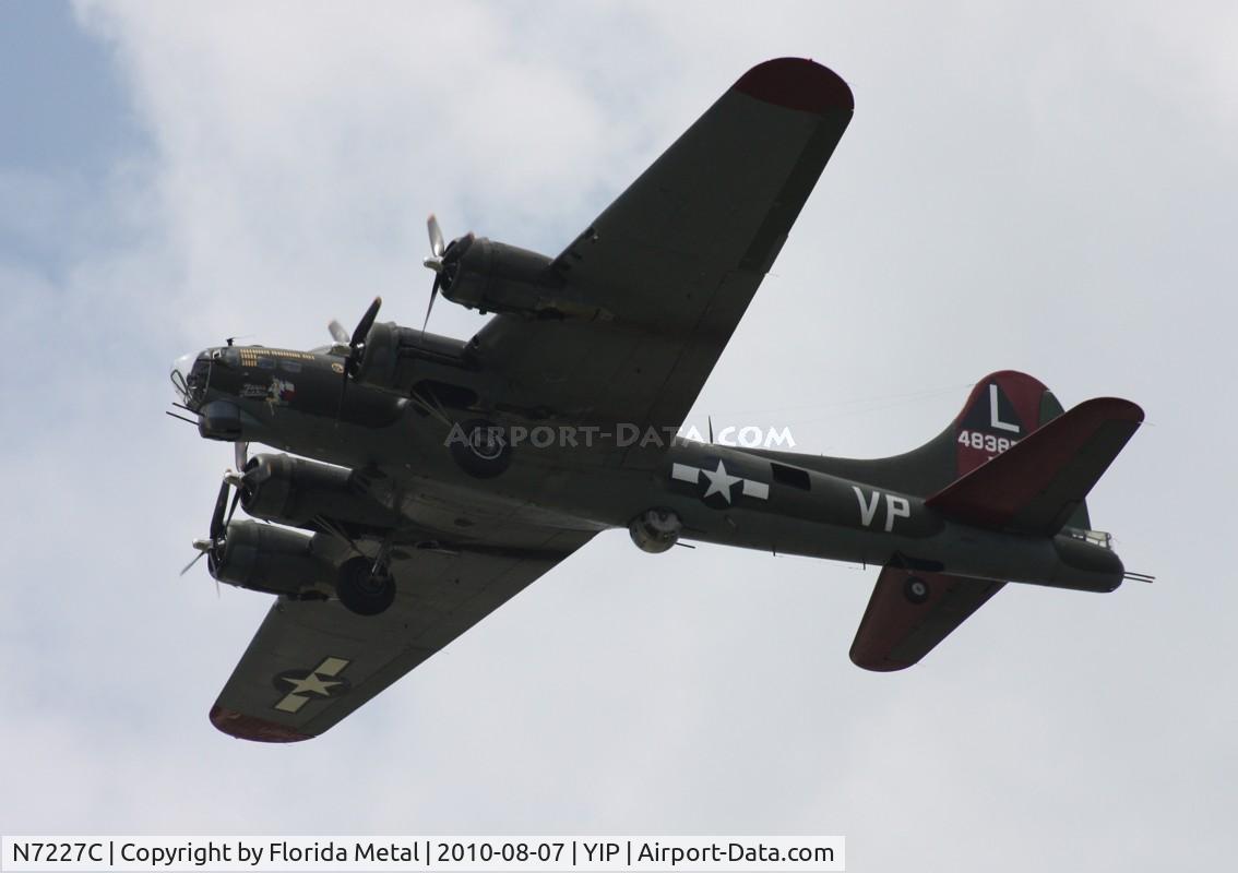 N7227C, 1944 Boeing B-17G Fortress C/N 32513, Texas Raiders