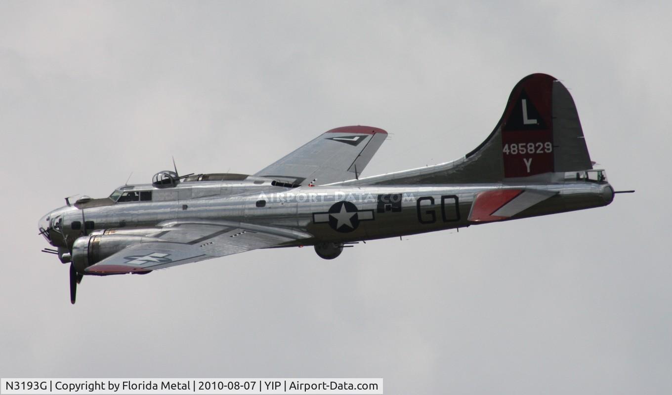 N3193G, 1944 Boeing B-17G Flying Fortress C/N 77255, Yankee Lady