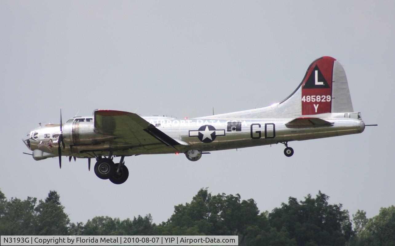 N3193G, 1944 Boeing B-17G Flying Fortress C/N 77255, Yankee Lady