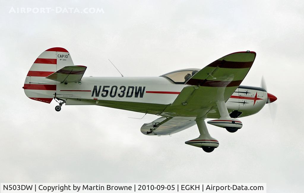N503DW, Mudry CAP-10B C/N 202, SHOT AT HEADCORN