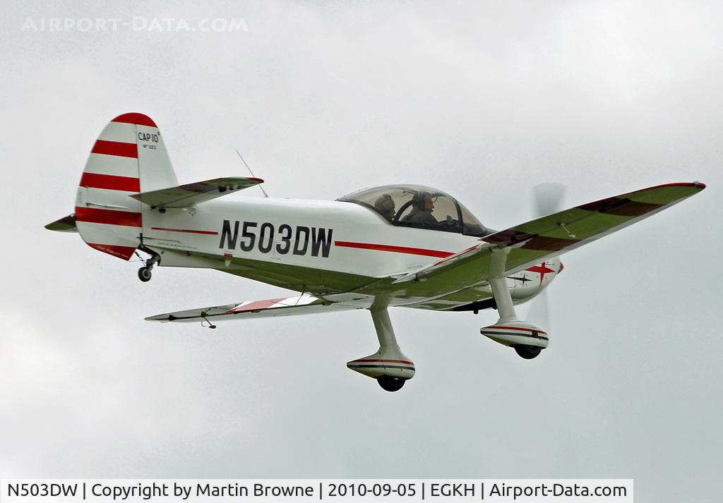 N503DW, Mudry CAP-10B C/N 202, SHOT AT HEADCORN