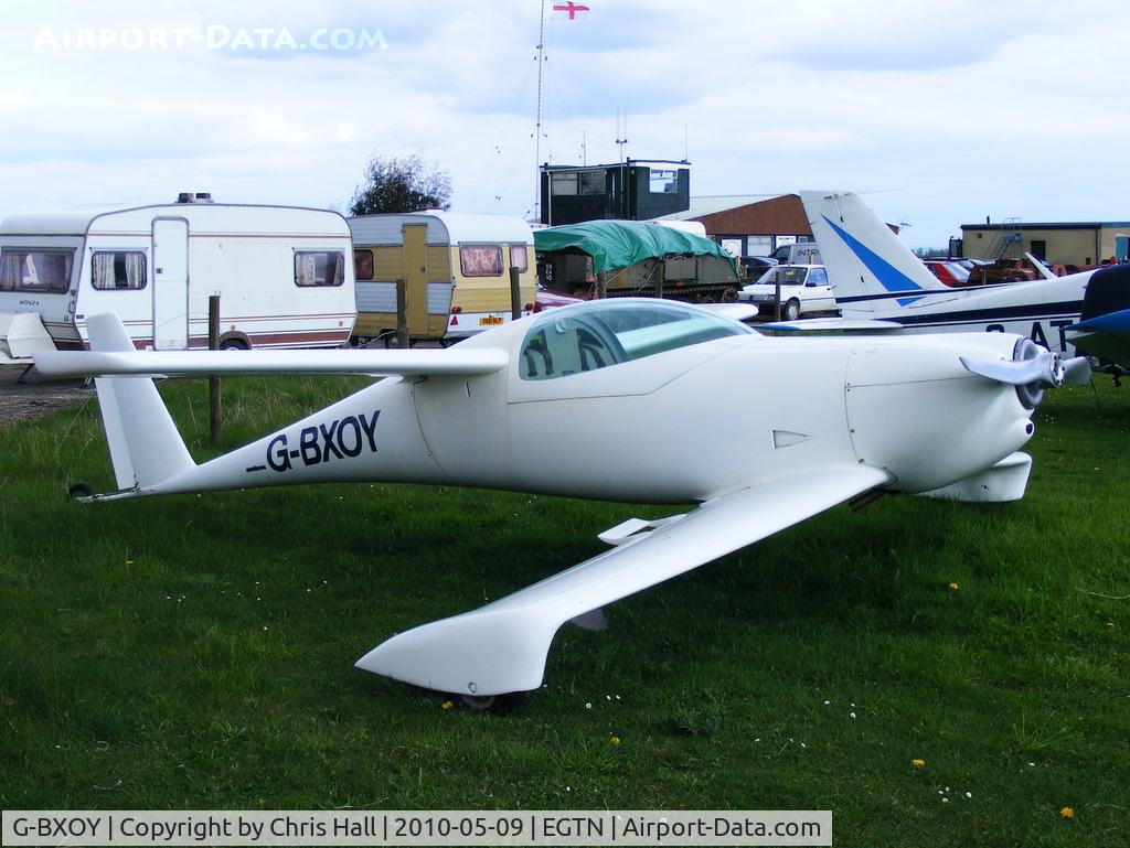 G-BXOY, 2000 QAC Quickie Q235 C/N PFA 094A-12183, at Enstone Airfield