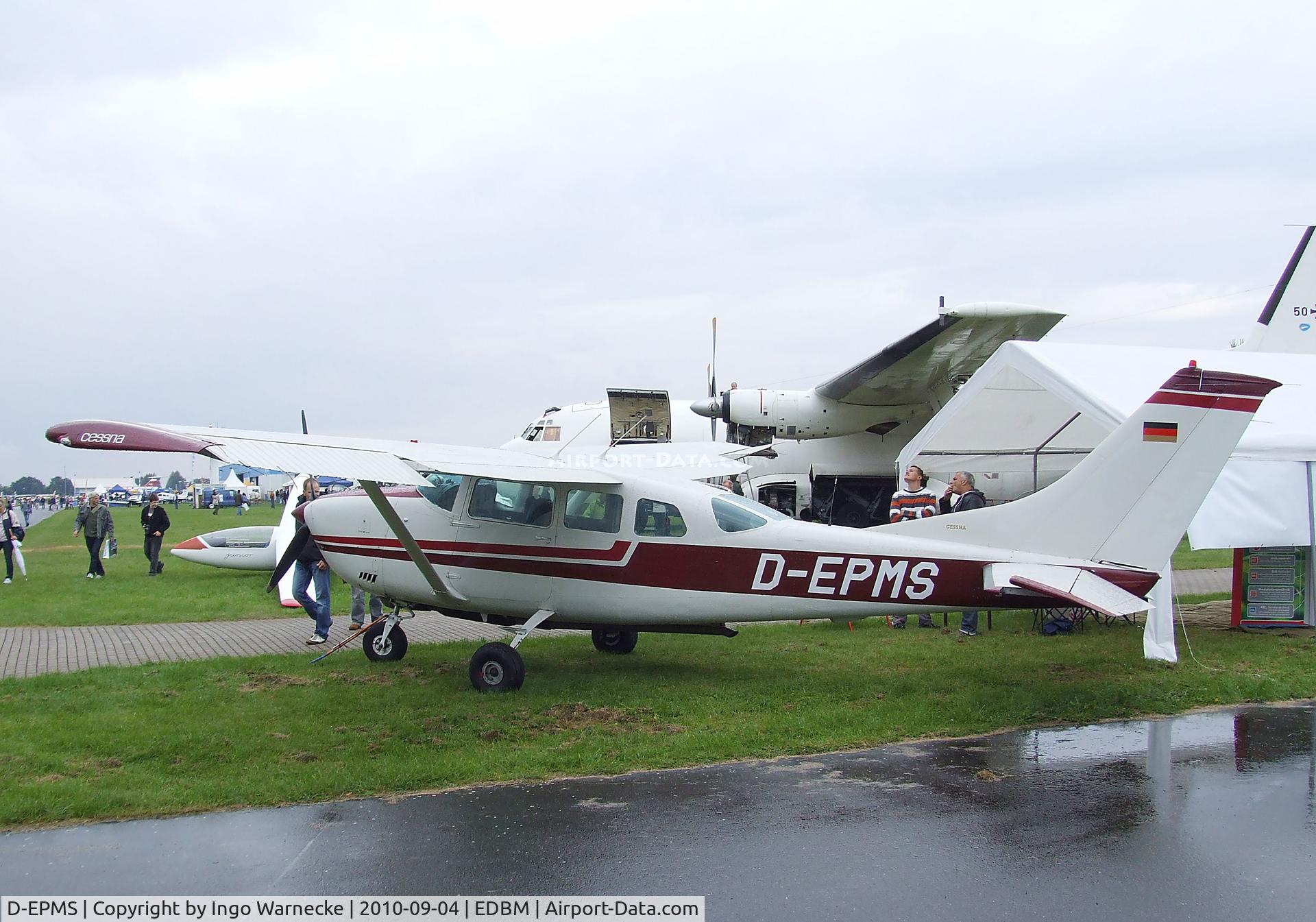 D-EPMS, Cessna 206H Stationair C/N Not found D-EPMS, Cessna 206H Stationair at the 2010 Air Magdeburg