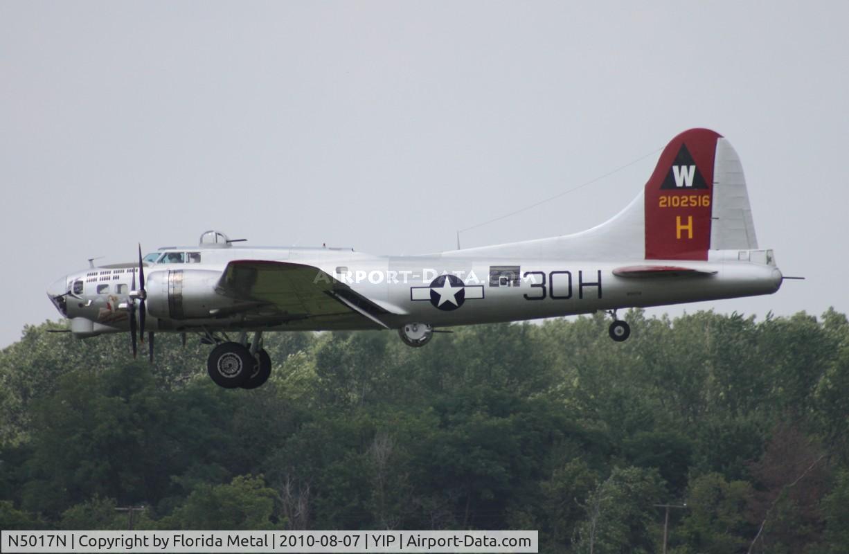 N5017N, 1944 Lockheed/Vega (Boeing) B-17G-105-VE Flying Fortress C/N 8649, Aluminum Overcast