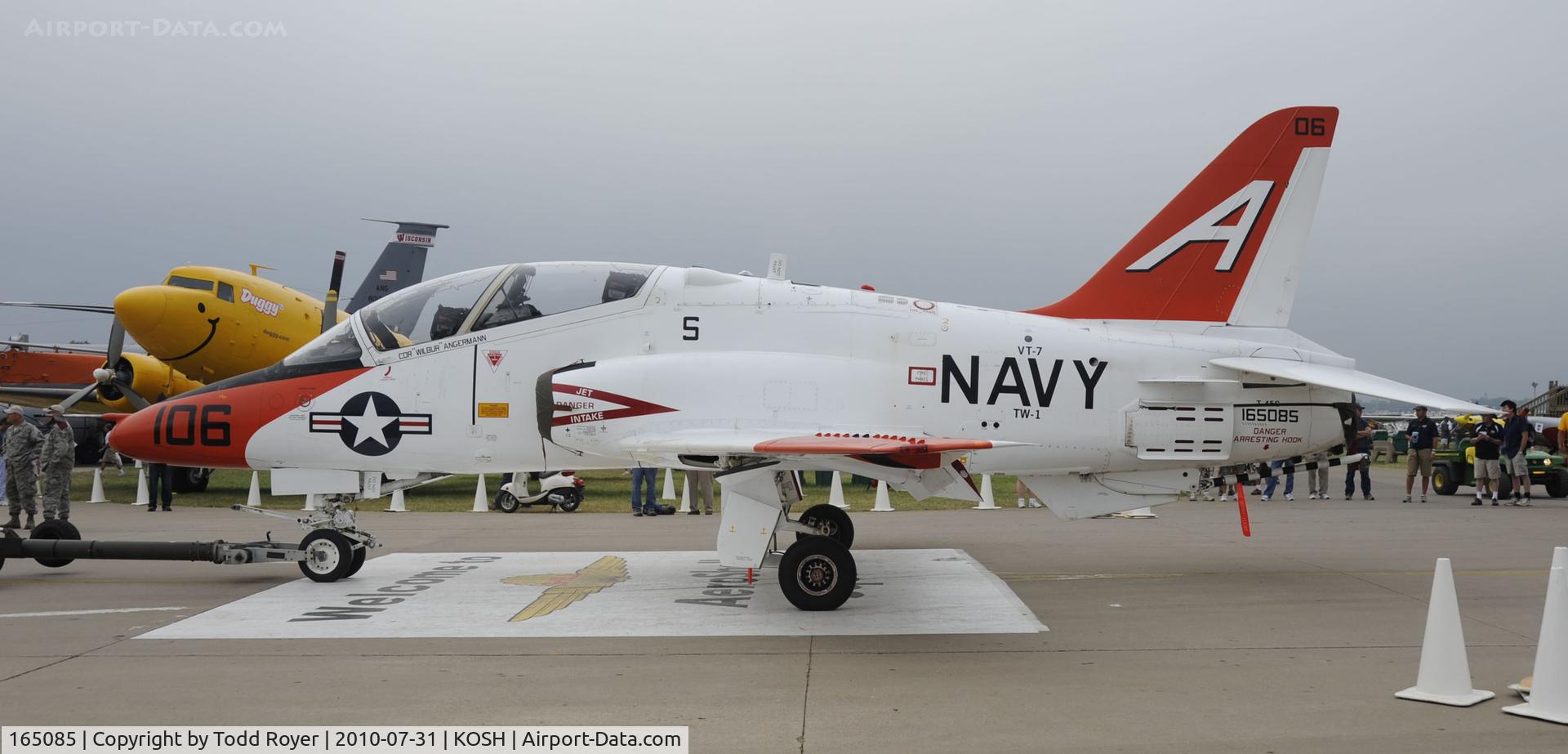 165085, McDonnell Douglas T-45C Goshawk C/N C006, EAA AIRVENTURE 2010