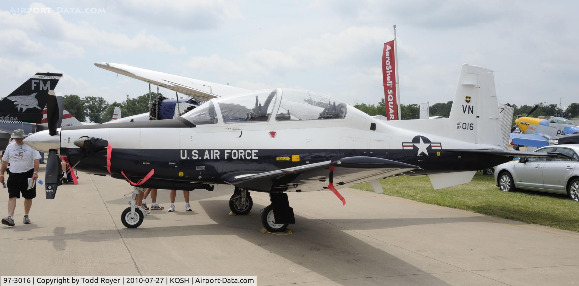97-3016, 1997 Raytheon T-6A Texan II C/N PT-20, EAA AIRVENTURE 2010