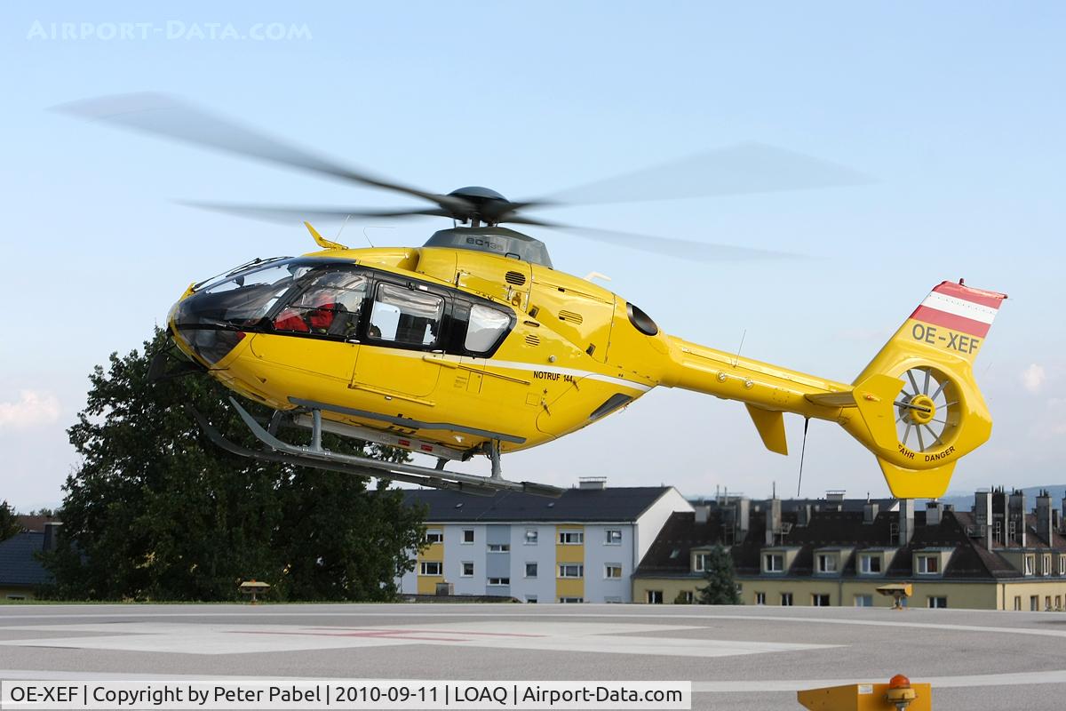 OE-XEF, Eurocopter EC-135T-1 C/N 127, Heliport Amstetten Hospital