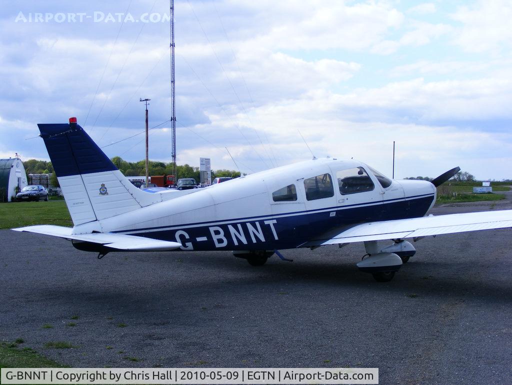 G-BNNT, 1976 Piper PA-28-151 Cherokee Warrior C/N 28-7615056, at Enstone Airfield