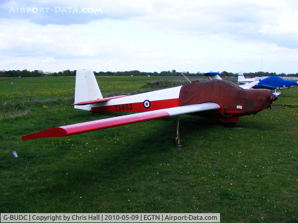 G-BUDC, 1980 Slingsby T-61F Venture T2 C/N 1971, at Enstone Airfield