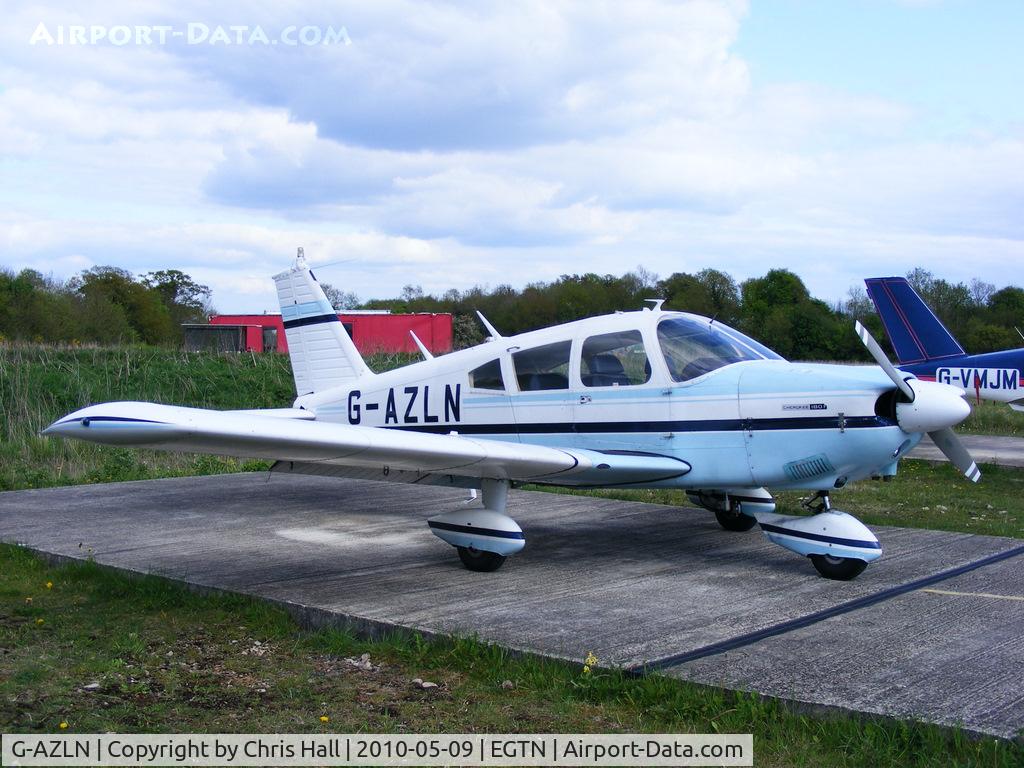 G-AZLN, 1971 Piper PA-28-180 Cherokee C/N 28-7105210, at Enstone Airfield