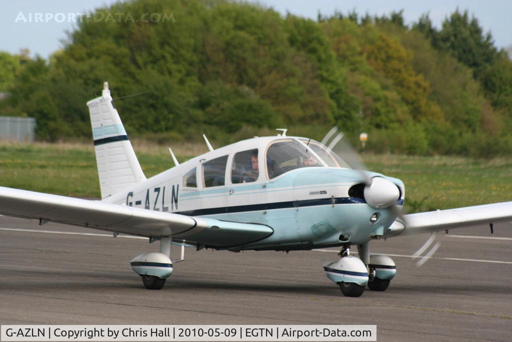 G-AZLN, 1971 Piper PA-28-180 Cherokee C/N 28-7105210, at Enstone Airfield