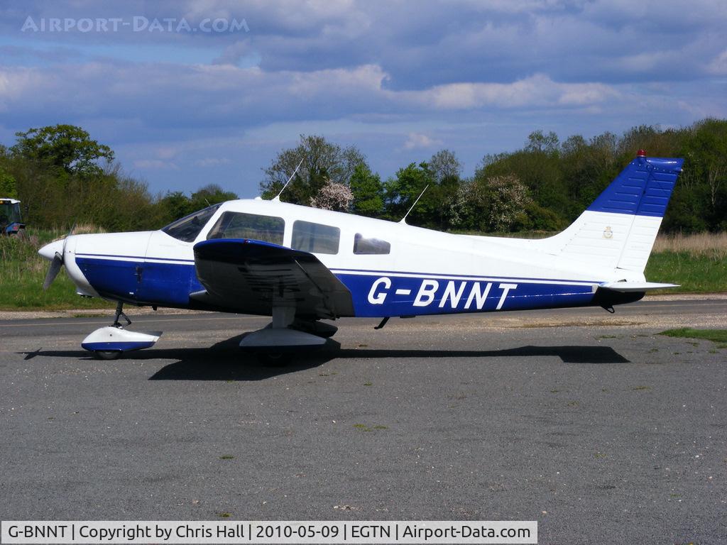 G-BNNT, 1976 Piper PA-28-151 Cherokee Warrior C/N 28-7615056, at Enstone Airfield