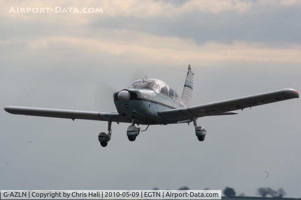 G-AZLN, 1971 Piper PA-28-180 Cherokee C/N 28-7105210, at Enstone Airfield