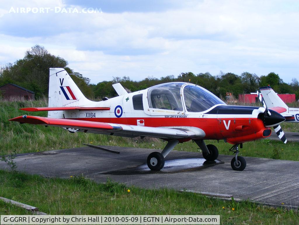 G-GGRR, 1974 Scottish Aviation Bulldog T.1 C/N BH120/272, at Enstone Airfield